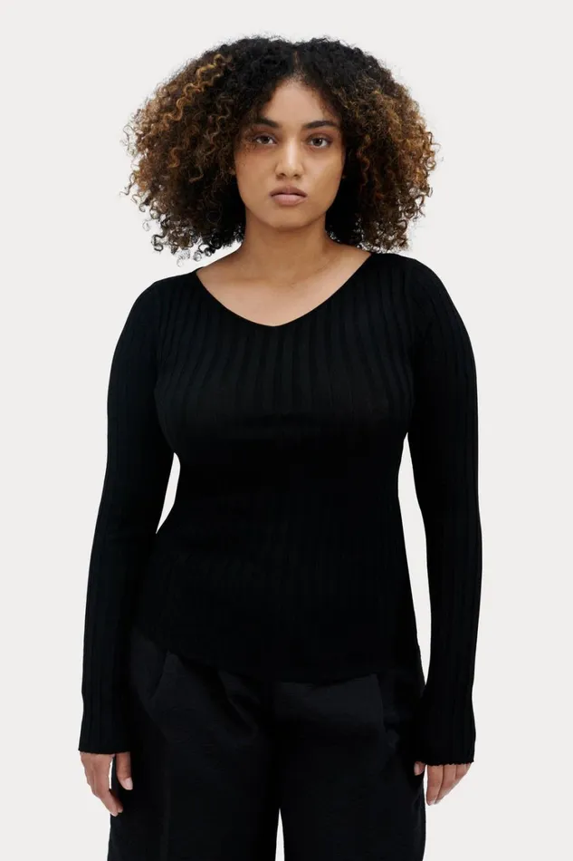 Rachel Comey Knits Women Post Top Black Rachel Comey Knits Women Post Top Black