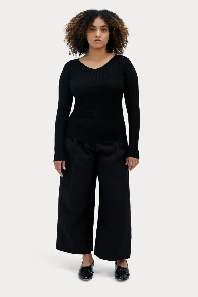 Rachel Comey Knits Women Post Top Black Rachel Comey Knits Women Post Top Black