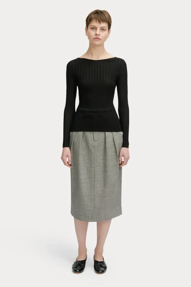 Rachel Comey Knits Women Post Top Black Rachel Comey Knits Women Post Top Black