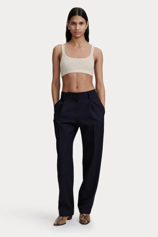 Rachel Comey Knits Women Sini Bra Top Cream Rachel Comey Knits Women Sini Bra Top Cream