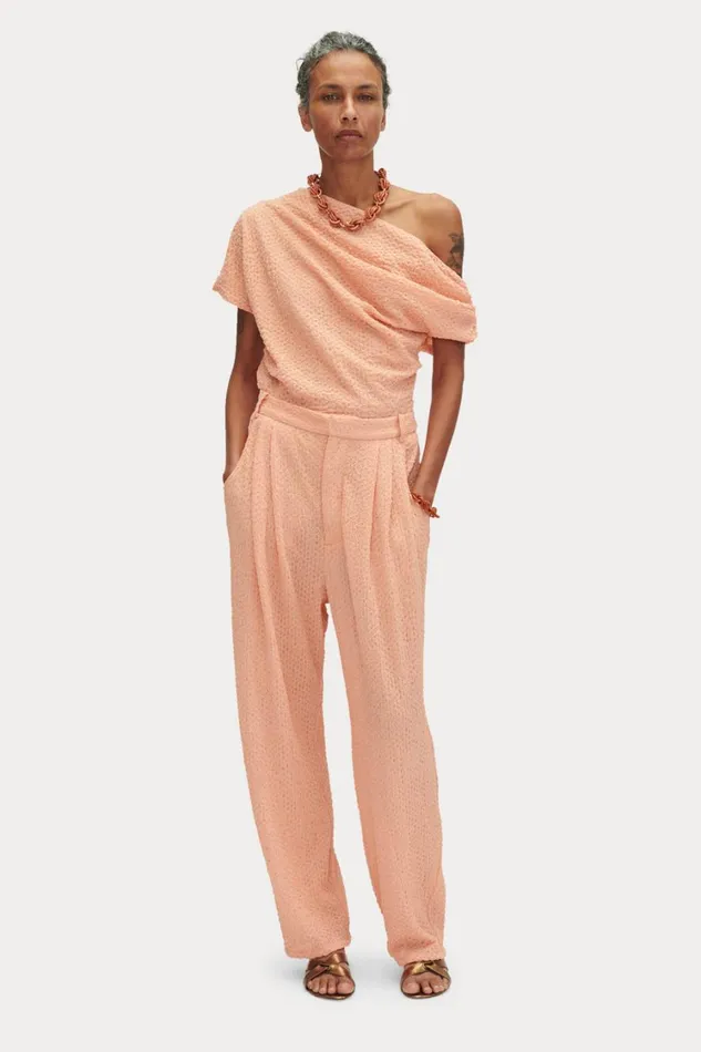 Rachel Comey Tops Women Doria Top Peach Rachel Comey Tops Women Doria Top Peach