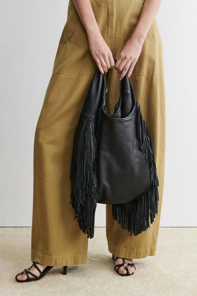 Rachel Comey Totes Women Harley Fringe Bag Black Rachel Comey Totes Women Harley Fringe Bag Black