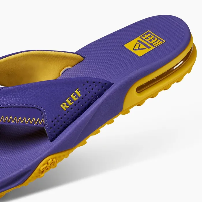 Reef Sandals Men Fanning Pregame Purplegold Reef Sandals Men Fanning Pregame Purplegold