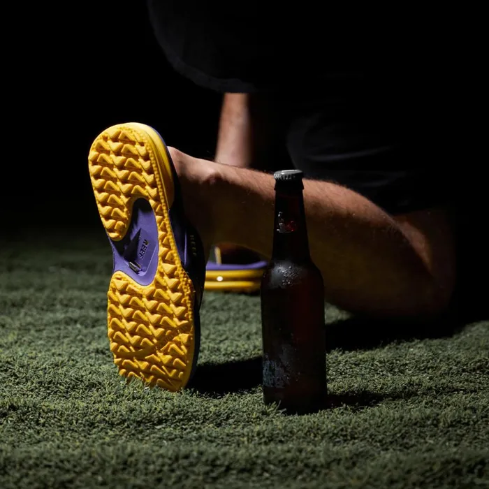 Reef Sandals Men Fanning Pregame Purplegold Reef Sandals Men Fanning Pregame Purplegold