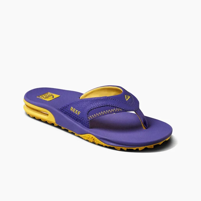 Reef Sandals Men Fanning Pregame Purplegold Reef Sandals Men Fanning Pregame Purplegold