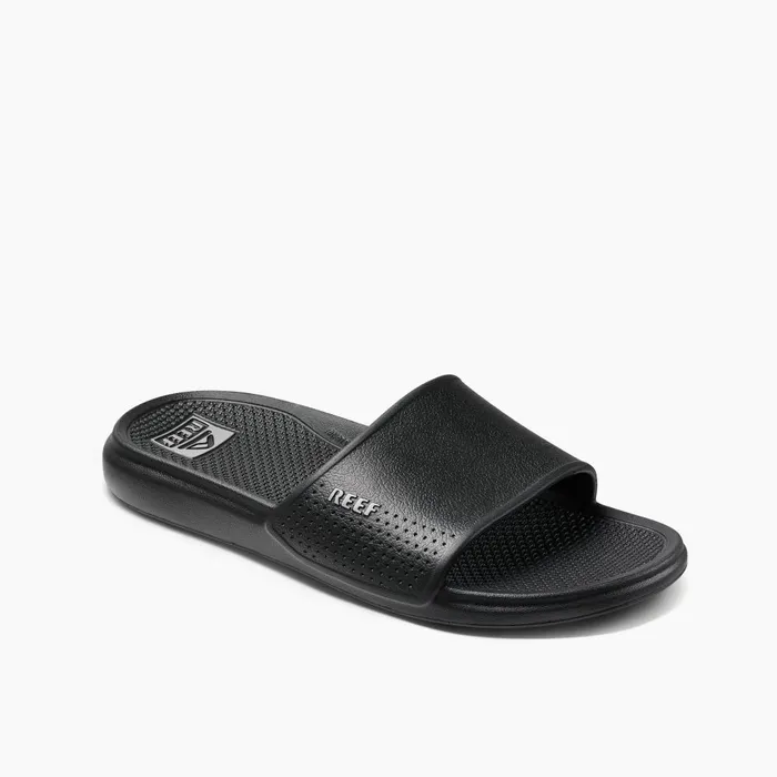 Reef Sandals Men Oasis Slide Black Reef Sandals Men Oasis Slide Black