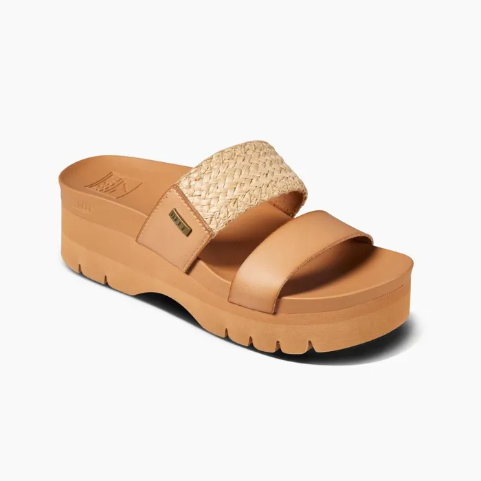 Reef Sandals Women Cushion Vista Higher Natural Raffia Reef Sandals Women Cushion Vista Higher Natural Raffia