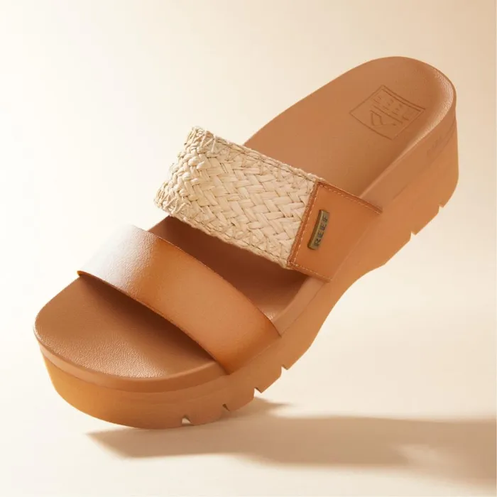 Reef Sandals Women Cushion Vista Higher Natural Raffia Reef Sandals Women Cushion Vista Higher Natural Raffia
