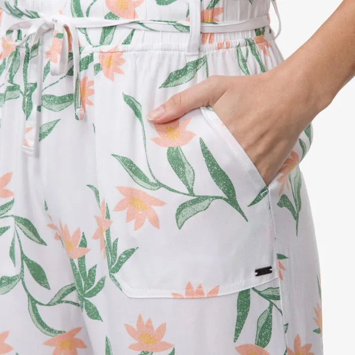 Reef Shorts Pants and Skirts Women Hope Paperbag Pant Bright White Reef Shorts Pants and Skirts Women Hope Paperbag Pant Bright White