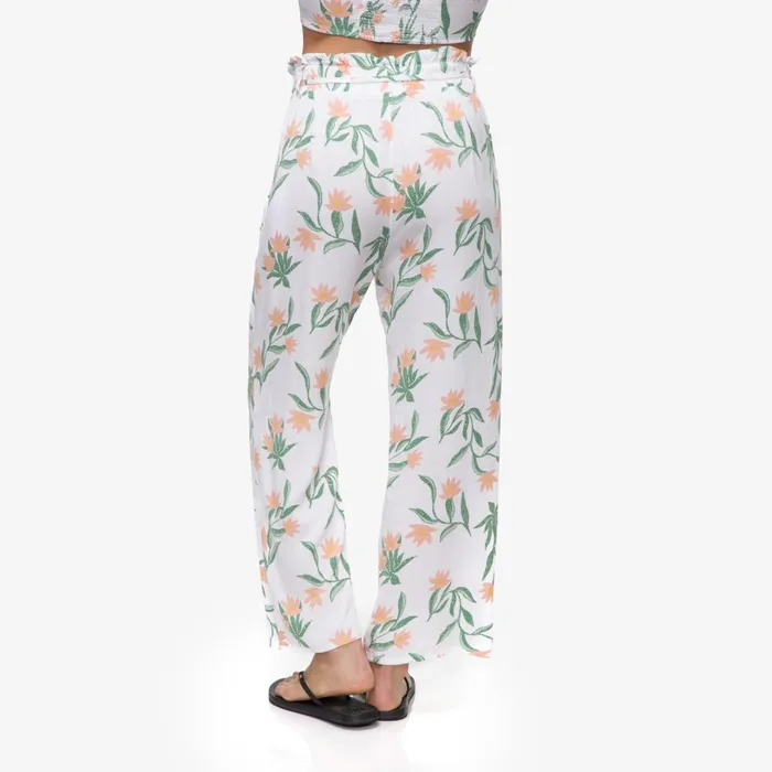 Reef Shorts Pants and Skirts Women Hope Paperbag Pant Bright White Reef Shorts Pants and Skirts Women Hope Paperbag Pant Bright White