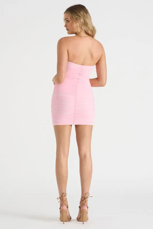 Runaway The Label Mini Shop THE MESH MINI DRESS 8211 PINK Runaway The Label Mini Shop THE MESH MINI DRESS 8211 PINK