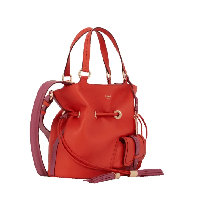 S Bucket Bag Multico Pumpkin Women Lancel Bucket Bags S Bucket Bag Multico Pumpkin Women Lancel Bucket Bags
