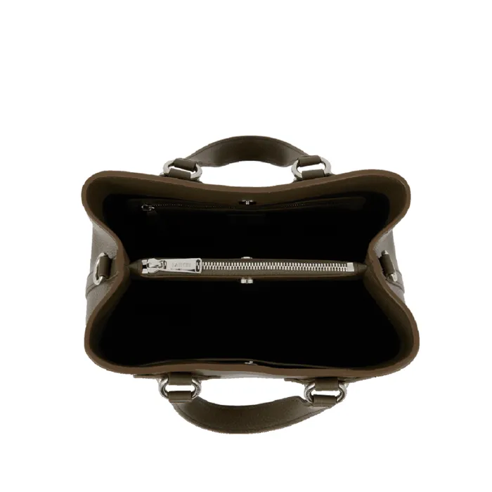S Tote Dark Khaki Women Lancel Tote Bags S Tote Dark Khaki Women Lancel Tote Bags