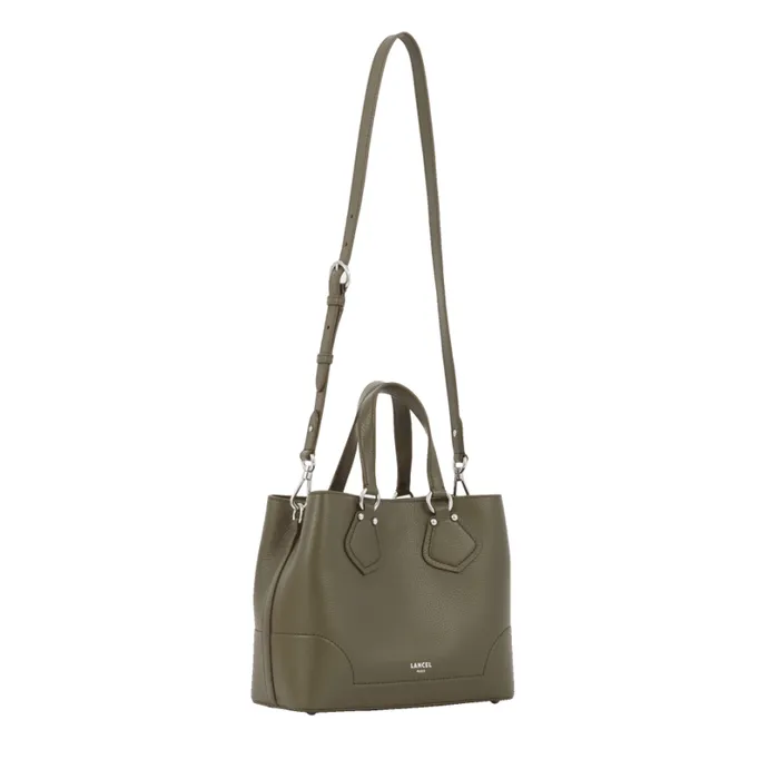 S Tote Dark Khaki Women Lancel Tote Bags S Tote Dark Khaki Women Lancel Tote Bags