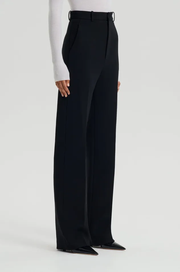 Scanlan Theodore TAILORED TROUSER BLACK Women Trousers Scanlan Theodore TAILORED TROUSER BLACK Women Trousers