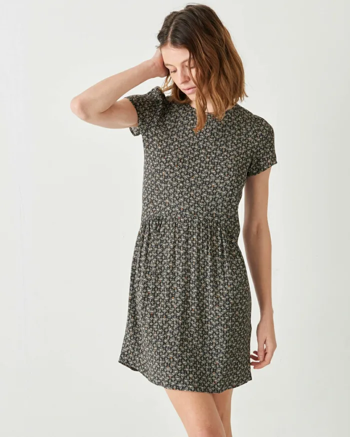 Sessn Womens Dresses Wax koko Coffee Blue Orozco