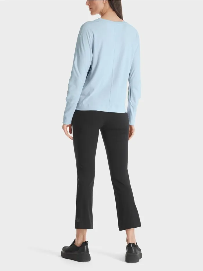 Shirts and Tops Damen Marc Cain TShirt In Kimonoform Soft Powder Blue