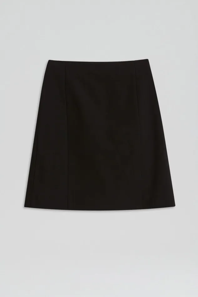 Skirts ITALIAN MILANO KNIT SKIRT BLACK 8211 Scanlan Theodore Women Skirts ITALIAN MILANO KNIT SKIRT BLACK 8211 Scanlan Theodore Women