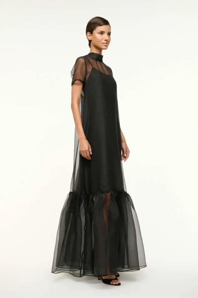 STAUD Dresses CALLUNA DRESS Black 8211 Women STAUD Dresses CALLUNA DRESS Black 8211 Women
