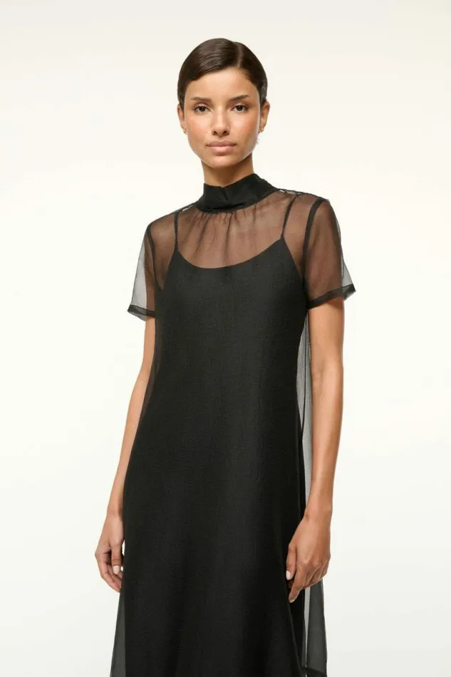 STAUD Dresses CALLUNA DRESS Black 8211 Women STAUD Dresses CALLUNA DRESS Black 8211 Women