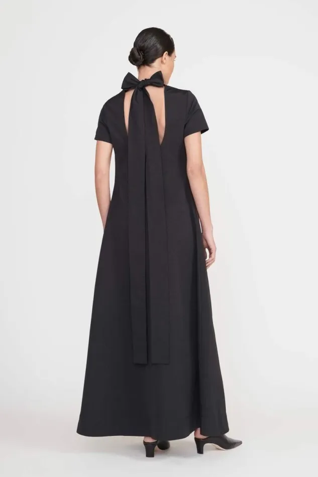 STAUD Dresses ILANA DRESS Black 8211 Women STAUD Dresses ILANA DRESS Black 8211 Women