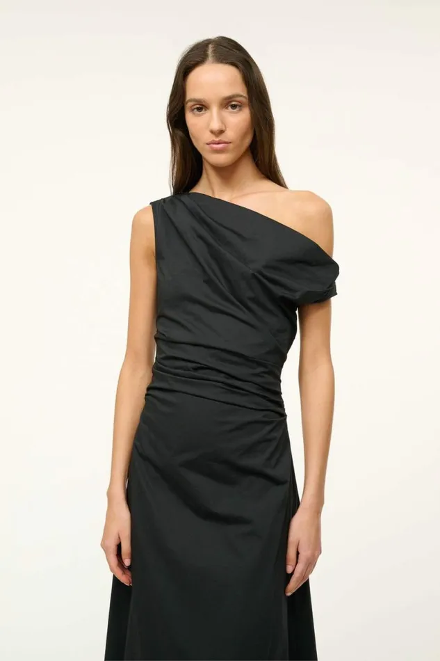 STAUD Dresses MAXI PHARE DRESS Black 8211 Women STAUD Dresses MAXI PHARE DRESS Black 8211 Women