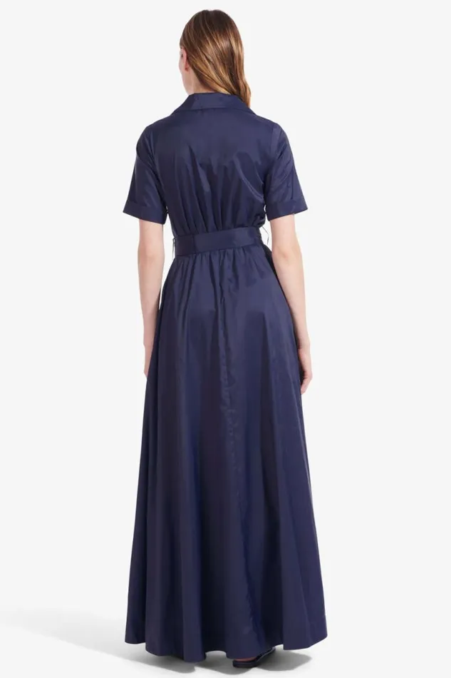 STAUD Dresses MILLIE DRESS Navy 8211 Women STAUD Dresses MILLIE DRESS Navy 8211 Women