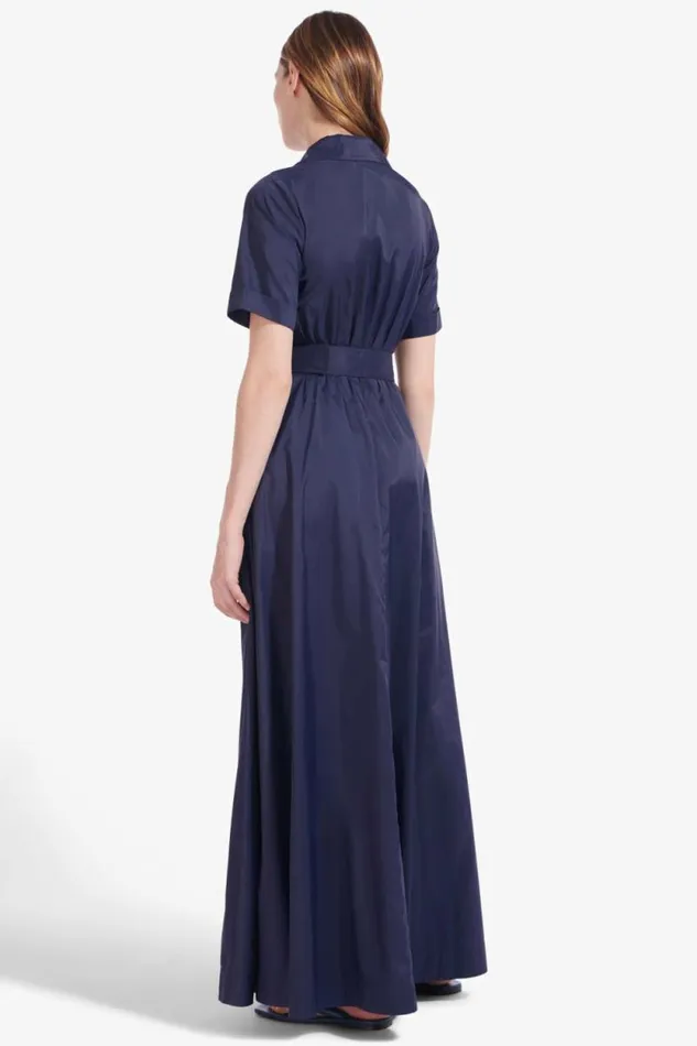 STAUD Dresses MILLIE DRESS Navy 8211 Women STAUD Dresses MILLIE DRESS Navy 8211 Women