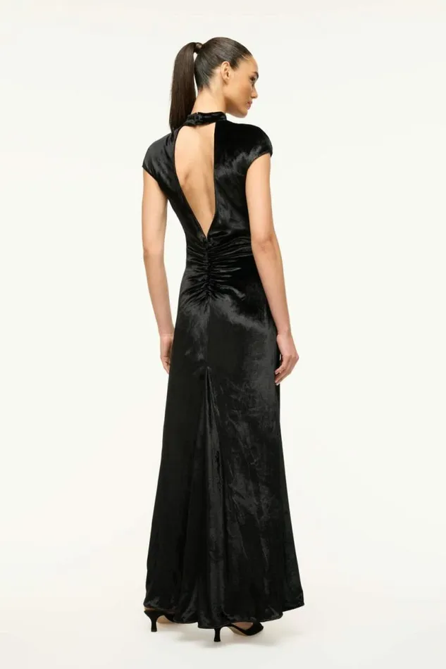STAUD Dresses TINA DRESS Black 8211 Women STAUD Dresses TINA DRESS Black 8211 Women