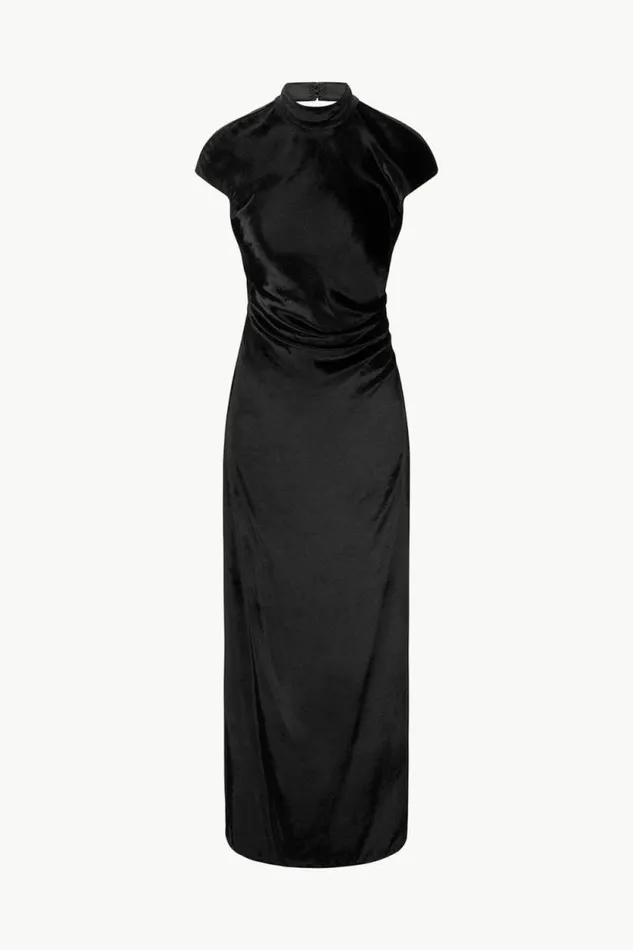 STAUD Dresses TINA DRESS Black 8211 Women STAUD Dresses TINA DRESS Black 8211 Women