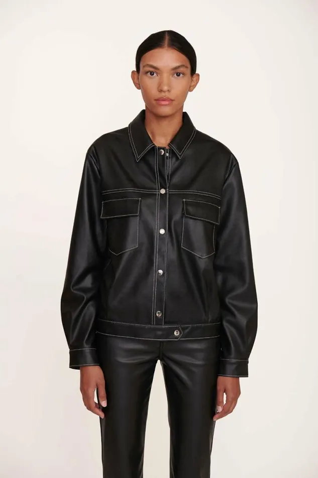 STAUD Outerwear and Jackets CUSTOM RYAN JACKET Black 8211 Pet STAUD Outerwear and Jackets CUSTOM RYAN JACKET Black 8211 Pet