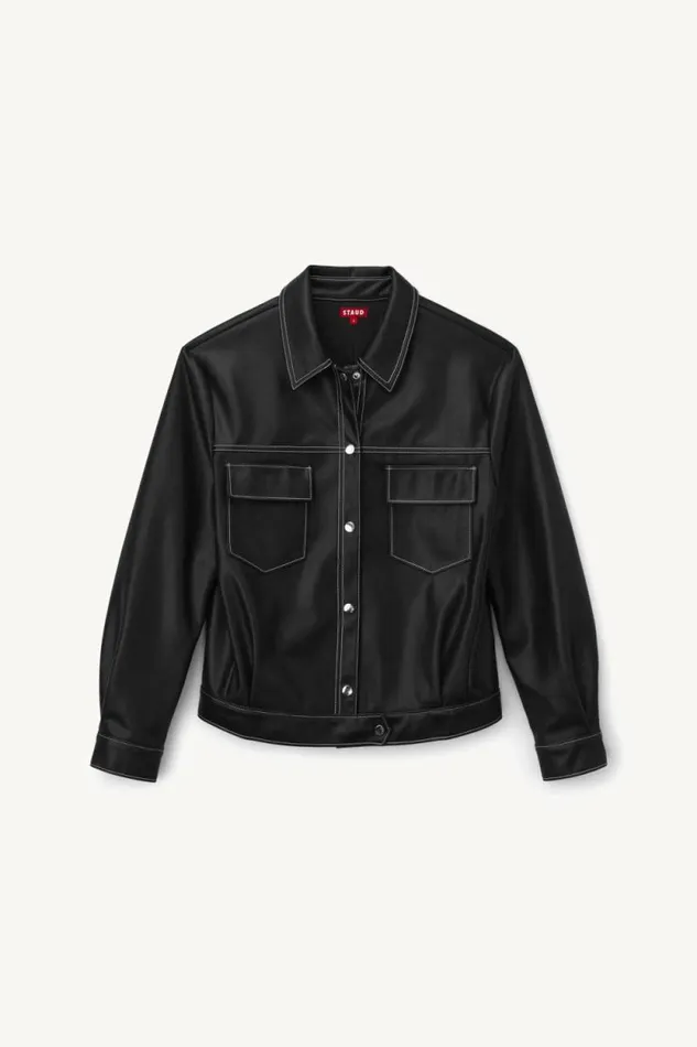 STAUD Outerwear and Jackets CUSTOM RYAN JACKET Black 8211 Pet STAUD Outerwear and Jackets CUSTOM RYAN JACKET Black 8211 Pet