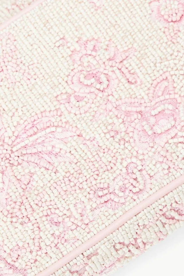 STAUD Shoulder TOMMY BEADED BAG Ivory Cherry Blossom Toile 8211 Women STAUD Shoulder TOMMY BEADED BAG Ivory Cherry Blossom Toile 8211 Women