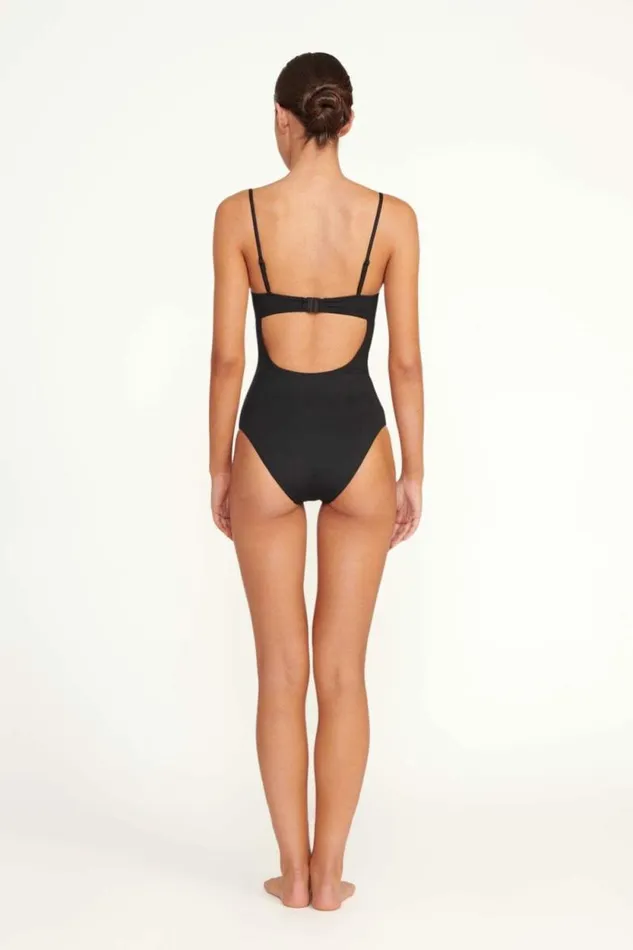STAUD Swim MAEVE ONE PIECE Blackandwhite 8211 Women STAUD Swim MAEVE ONE PIECE Blackandwhite 8211 Women