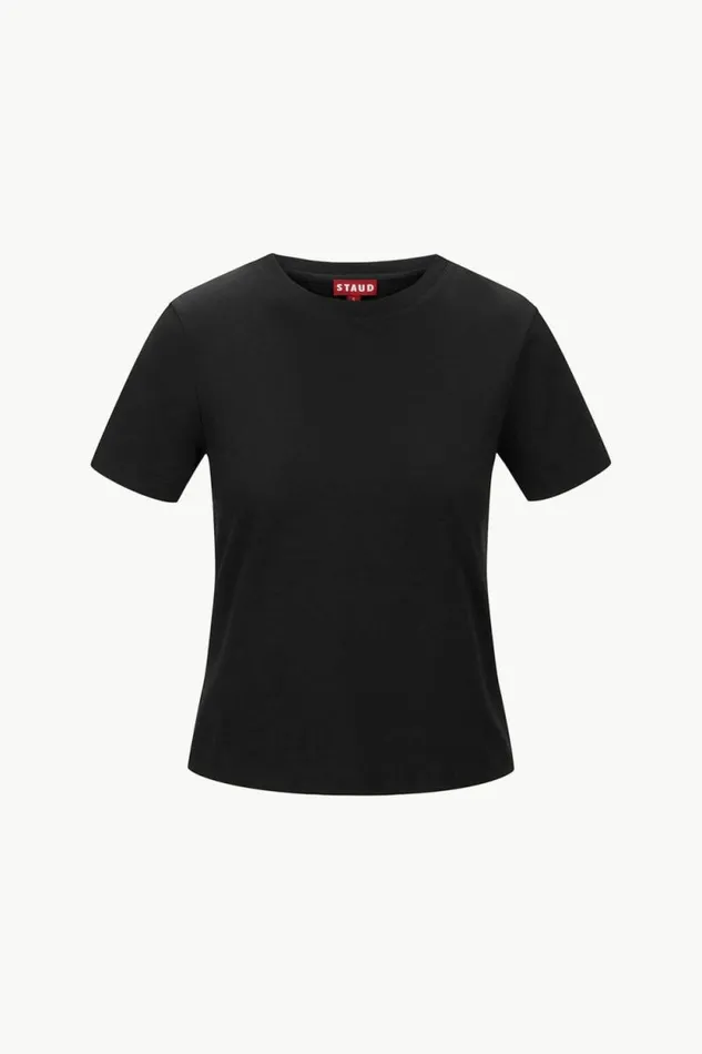 STAUD Tops CREW NECK T SHIRT Black 8211 Women STAUD Tops CREW NECK T SHIRT Black 8211 Women