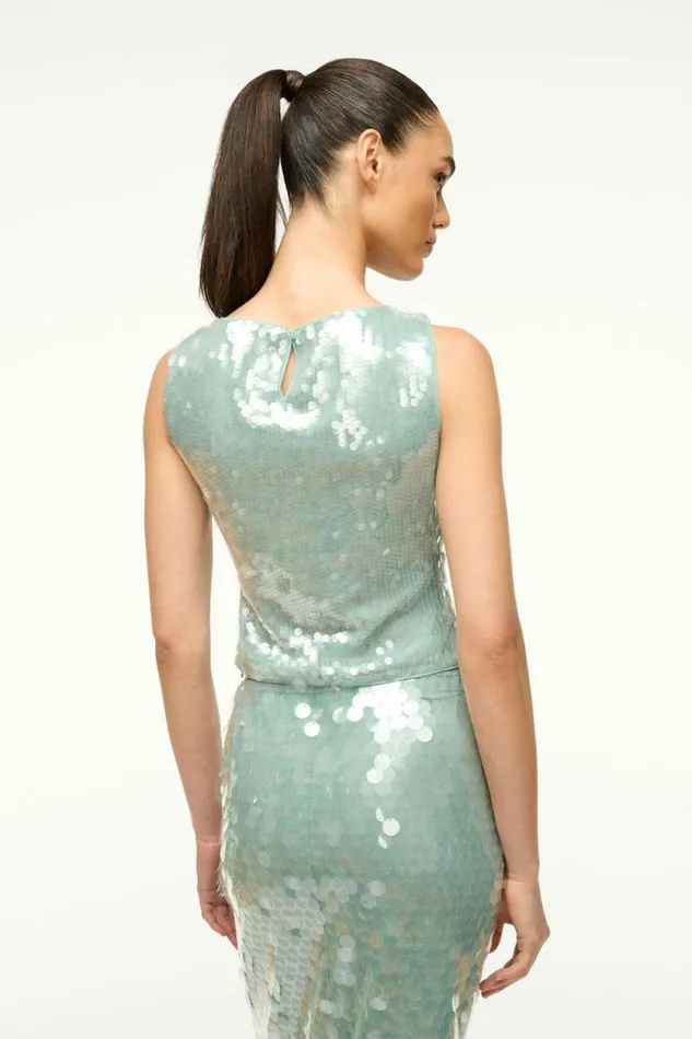 STAUD Tops ETON TOP Mist 8211 Women STAUD Tops ETON TOP Mist 8211 Women