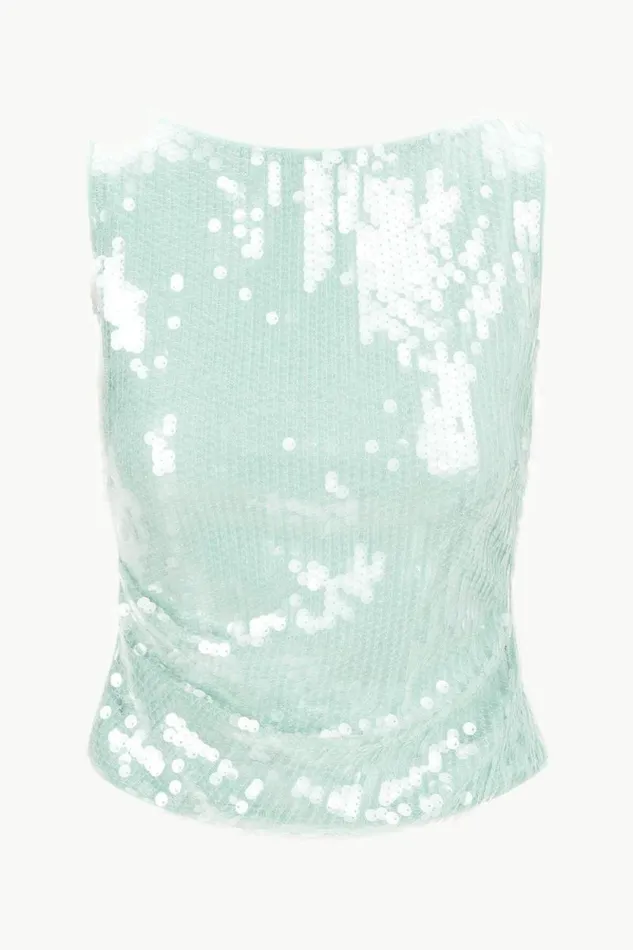 STAUD Tops ETON TOP Mist 8211 Women STAUD Tops ETON TOP Mist 8211 Women