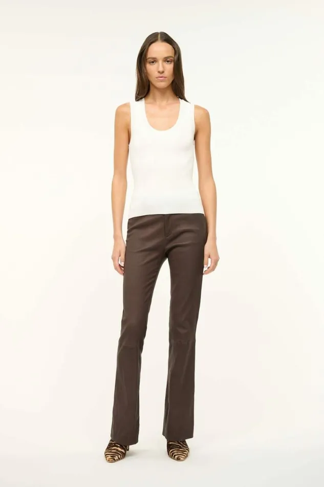 STAUD Tops JULIETTE TOP Ivory 8211 Women STAUD Tops JULIETTE TOP Ivory 8211 Women