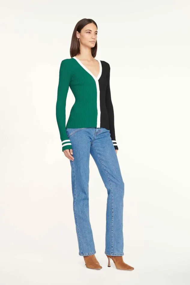 STAUD Tops THE NFL CARGO SWEATER New York Jets 8211 Women STAUD Tops THE NFL CARGO SWEATER New York Jets 8211 Women