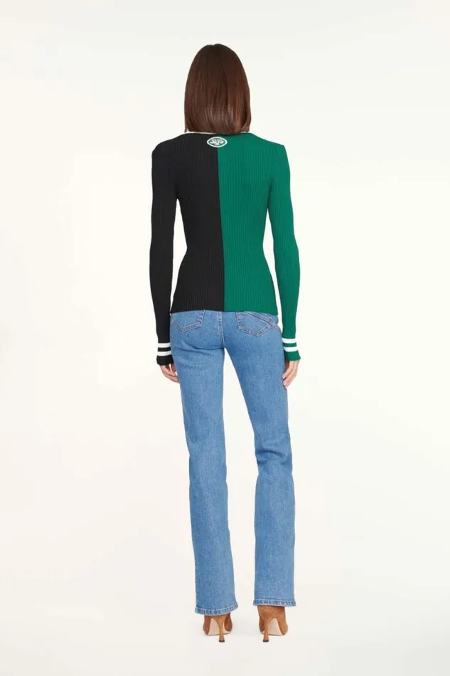 STAUD Tops THE NFL CARGO SWEATER New York Jets 8211 Women STAUD Tops THE NFL CARGO SWEATER New York Jets 8211 Women