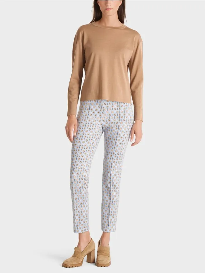 Strick Damen Marc Cain Sweater 034Rethink Together034 Bright Toffee