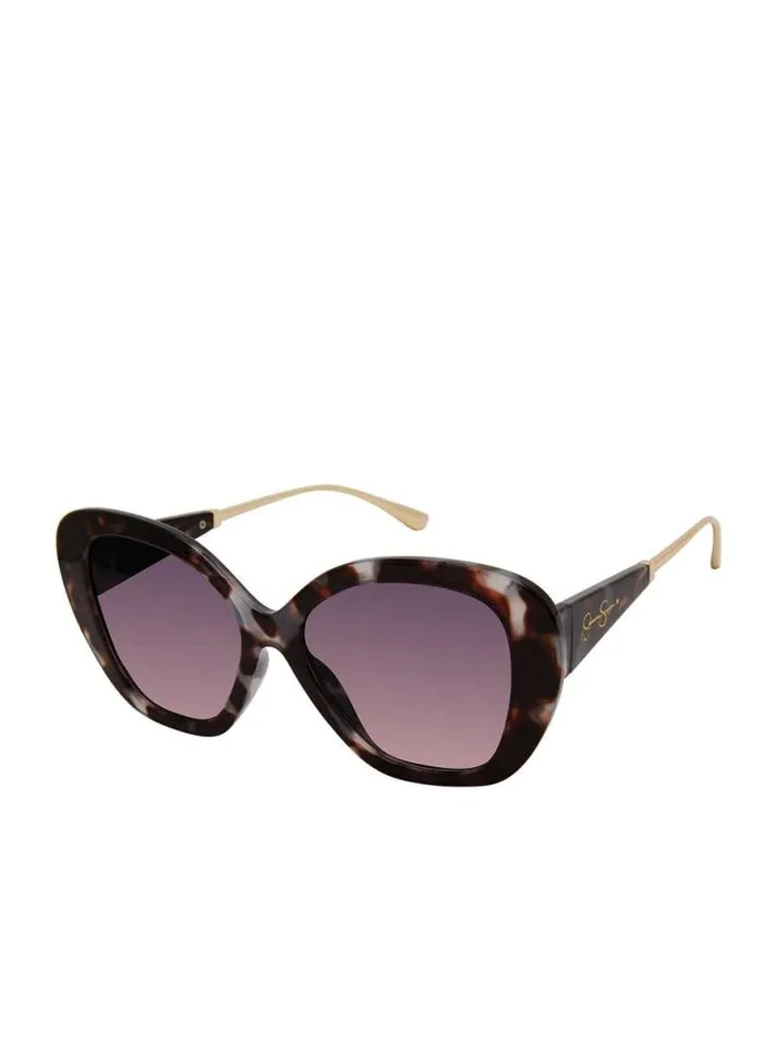 Sunglasses Accessories Jessica Simpson Vintage Oversized Cat Eye Metal Temple Sunglasses In Olive Tortoise Sunglasses Accessories Jessica Simpson Vintage Oversized Cat Eye Metal Temple Sunglasses In Olive Tortoise