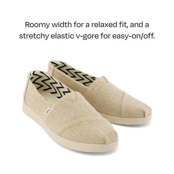 Toms Alpargatas Alpargata Plus Natural Heritage Canvas 8211 Women Toms Alpargatas Alpargata Plus Natural Heritage Canvas 8211 Women