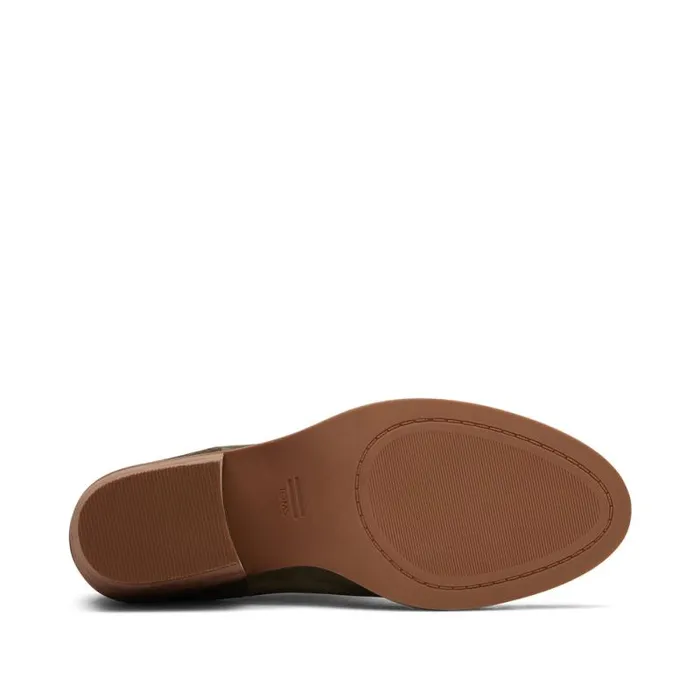 Toms Boots and Booties Everly Heeled Boot Olive Nubuck 8211 Women Toms Boots and Booties Everly Heeled Boot Olive Nubuck 8211 Women