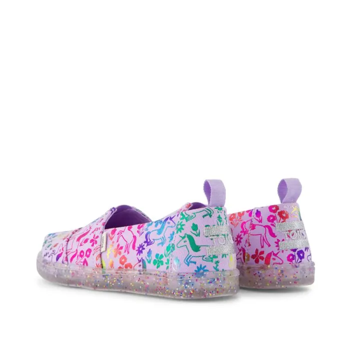 Toms TOMS Classics Alpargata Kids Shoe Rainbow Unicorns 8211 WomenKids Toms TOMS Classics Alpargata Kids Shoe Rainbow Unicorns 8211 WomenKids