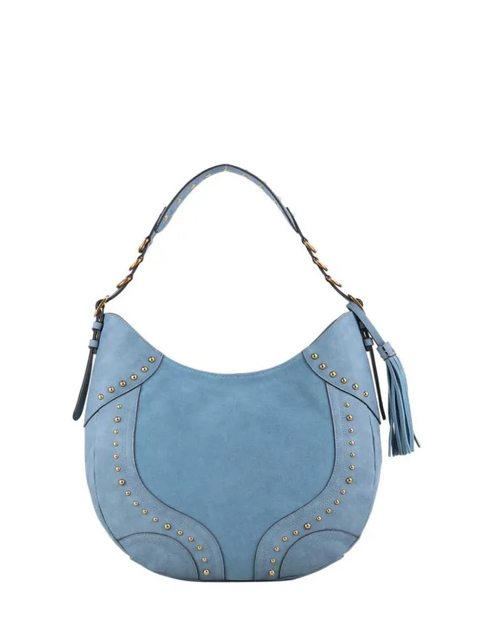 Tote Bags Jessica Simpson Raven Large Hobo In Faded Jeans