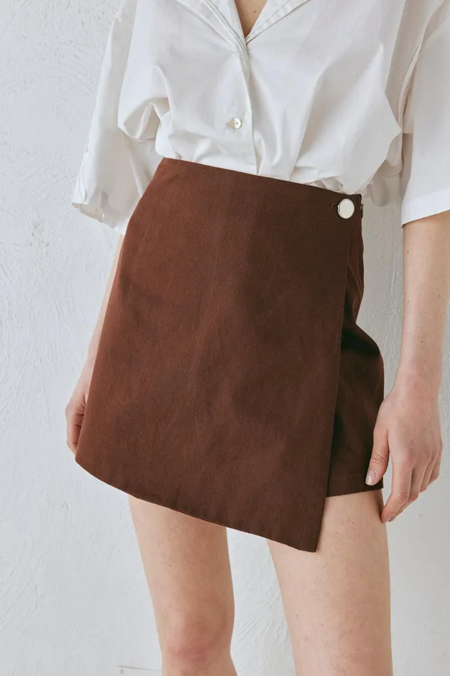 VRG GRL Cove Skort Chocolate Women Sets VRG GRL Cove Skort Chocolate Women Sets