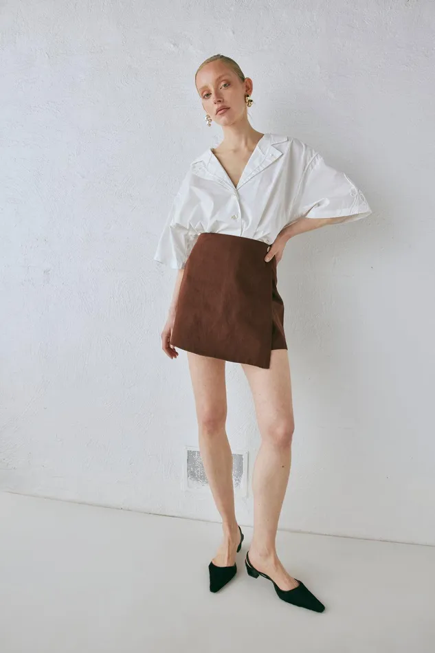 VRG GRL Cove Skort Chocolate Women Sets VRG GRL Cove Skort Chocolate Women Sets