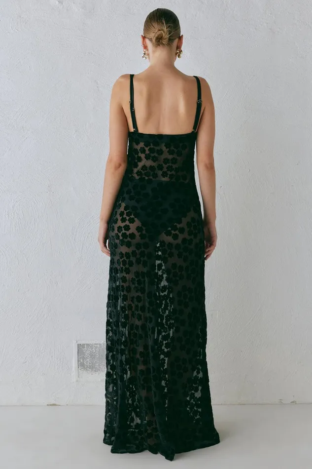 VRG GRL Iris Bias Cut Maxi Dress Black Women MidiMaxi Dresses VRG GRL Iris Bias Cut Maxi Dress Black Women MidiMaxi Dresses