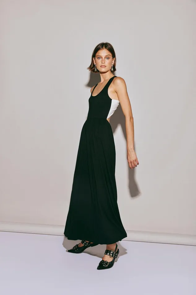 VRG GRL Lena Maxi Dress Black Women MidiMaxi Dresses VRG GRL Lena Maxi Dress Black Women MidiMaxi Dresses